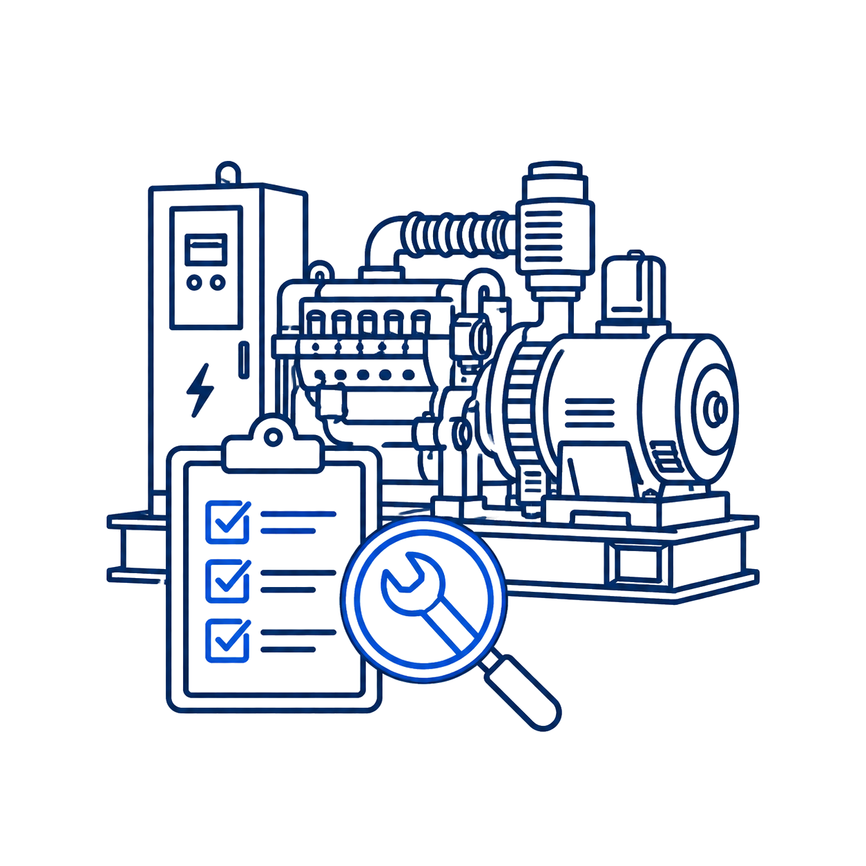 Generator & Gas Turbine Installation icon
